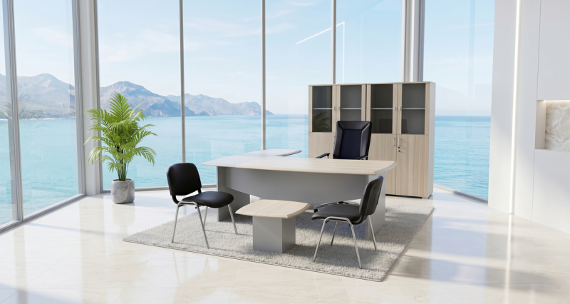 kare mobilier, Bureau de Direction ,BUREAU DE CADRE ROBEL