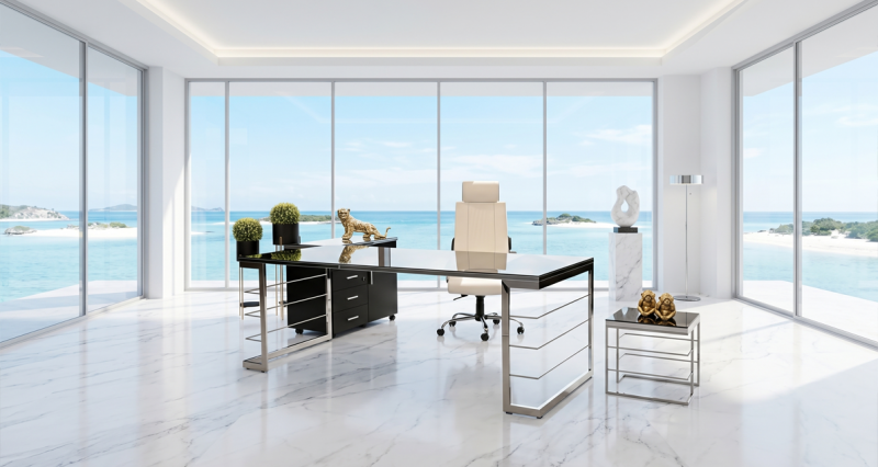 kare mobilier, Bureau de Direction ,Bureau de direction CRYSTAL
