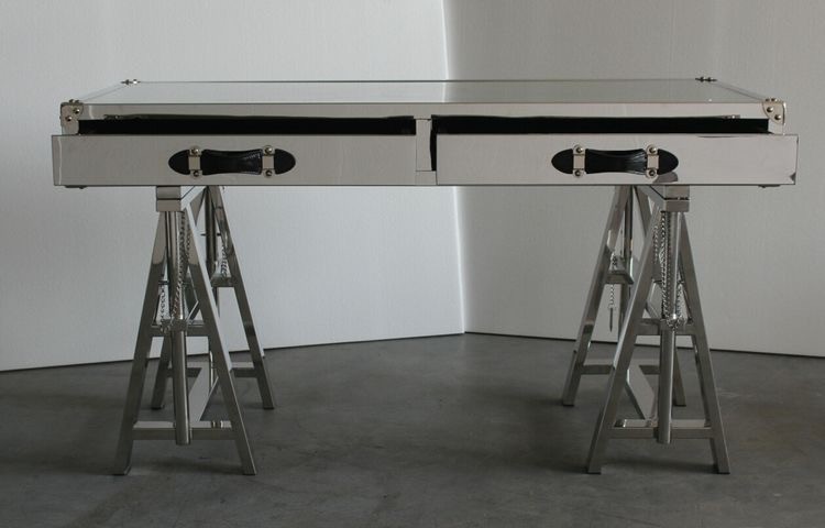 kare mobilier, Console,Bureau OCTAVIO en inox