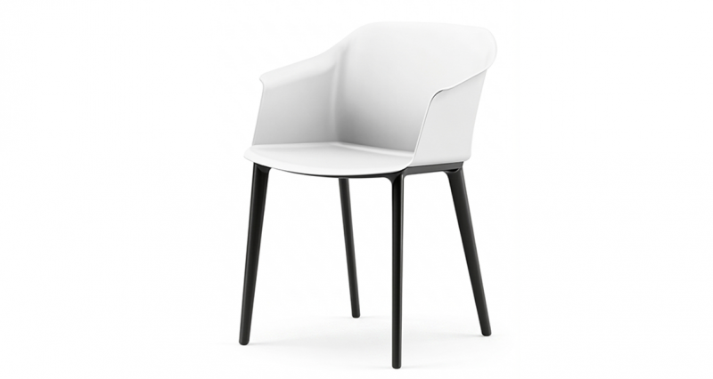 kare mobilier, SIÈGES,Chaise AURORA - Blanc