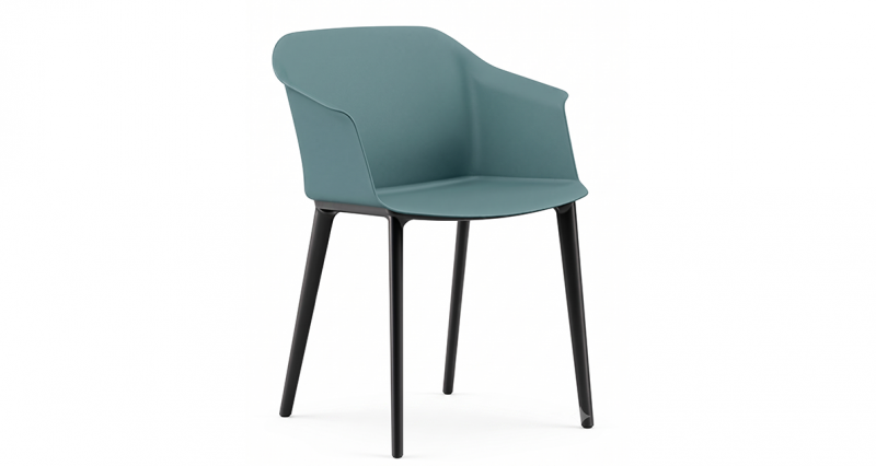 kare mobilier, SIÈGES,Chaise AURORA - Vert d'eau