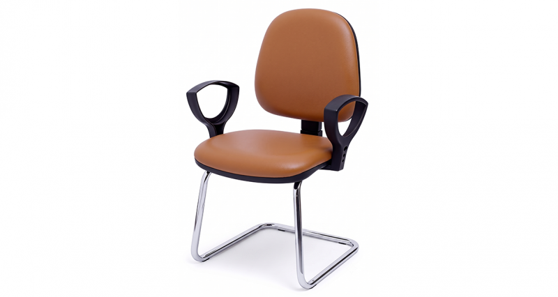 kare mobilier, SIÈGES,Chaise BOLOGNE - Luge Chromée / noir