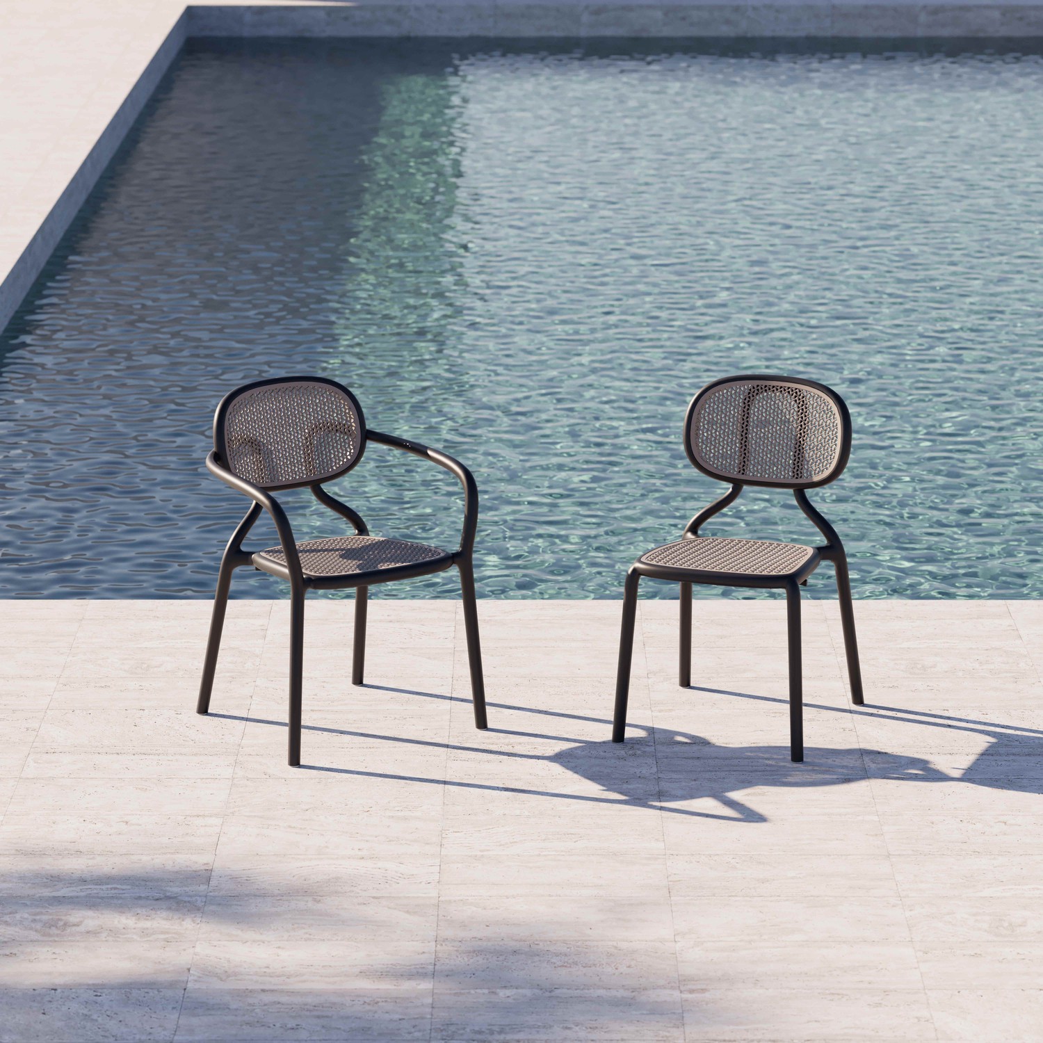 kare mobilier, MOBILIER DE COLLECTIVITÉ,Chaise HAZ AVEC ACCOUDOIRS