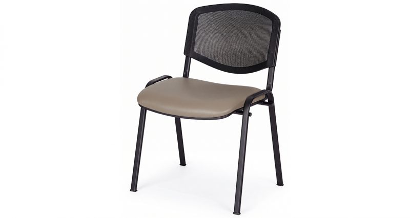kare mobilier, SIÈGES,Chaise ISONET - Noir / Chromée