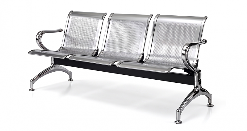 kare mobilier, SIÈGES,Chaise Jumelée ALA - 3 Places