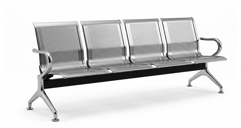 kare mobilier, SIÈGES,Chaise Jumelée ALA - 4 Places