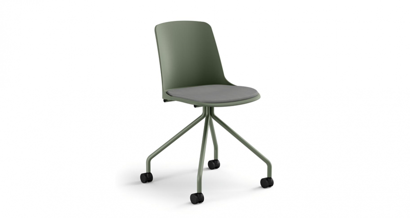 kare mobilier, SIÈGES,Chaise MARCA - 4 Pieds - Tournant