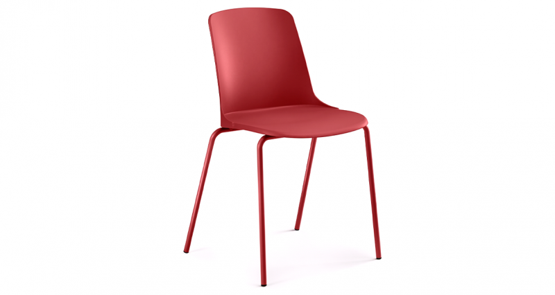 kare mobilier, SIÈGES,Chaise MARCA sur 4 Pieds Fixe
