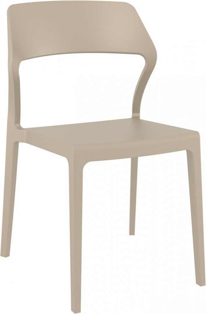 kare mobilier, MOBILIER DE COLLECTIVITÉ,Chaise SNOW TAUPE