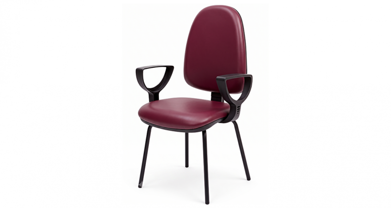 kare mobilier, SIÈGES,Chaise TORINO - 4 Pieds -  Noir