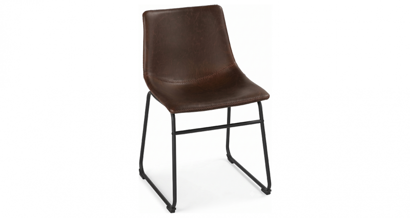 kare mobilier, SIÈGES,Chaise VINTAGE BROWN