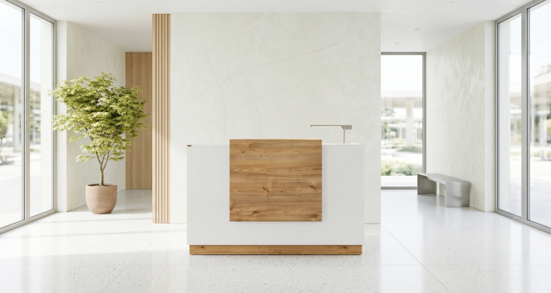 kare mobilier, Comptoirs d'Accueil,COMPTOIR PLAISIR - 170