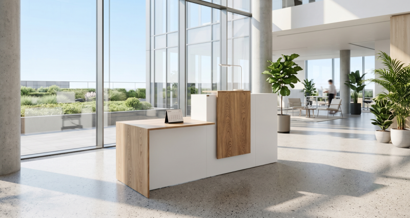 kare mobilier, Comptoirs d'Accueil,COMPTOIR RIVA - 170