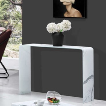 kare mobilier, Console,Console ALISSA EN VERRE 