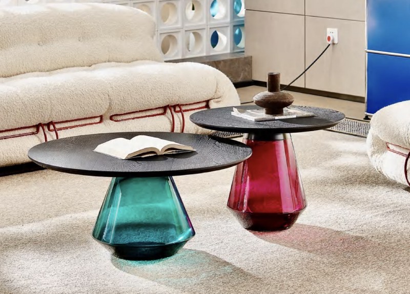 kare mobilier, Table basse &Table de coin,Ensemble de 2 tables basses BELL