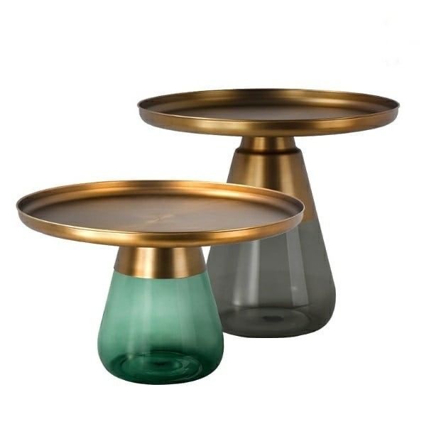 kare mobilier, Table basse &Table de coin,Ensemble de 2 tables basses BLISS