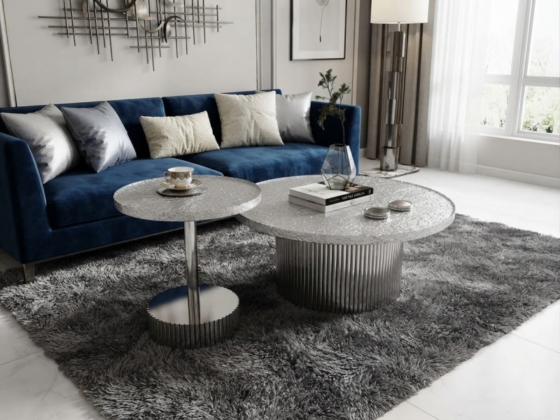 kare mobilier, Table basse &Table de coin,Ensemble de tables basses MILLER