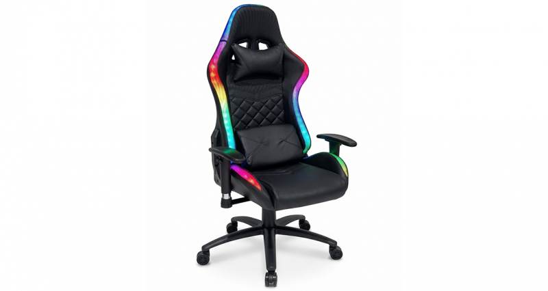 kare mobilier, SIÈGES,Fauteuil GAMING - RGB LIGHT