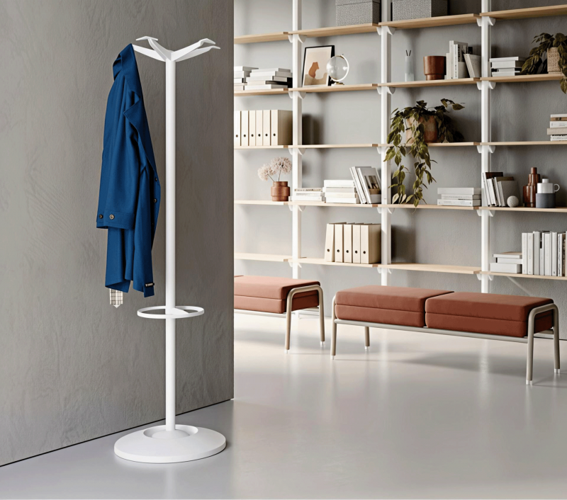 Porte-Manteaux STELO BLANC 
