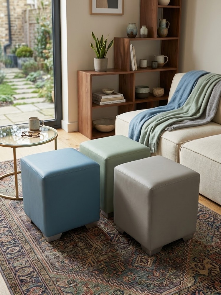 kare mobilier, SIÈGES,Pouf carré