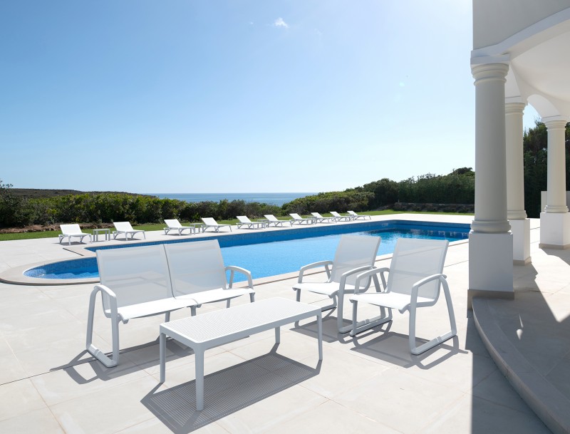 kare mobilier, MOBILIER DE JARDIN,Salon PACIFIC LOUNGE BLANC