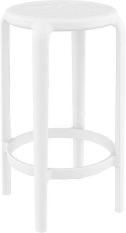 kare mobilier, MOBILIER DE COLLECTIVITÉ,Tabouret TOM  BLANC H65CM