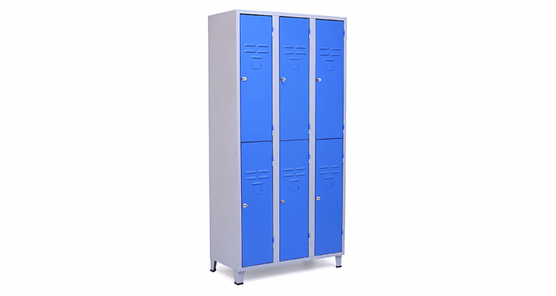 kare mobilier, Vestiaires Métalliques,Vestiaire Métallique 6 CASES
