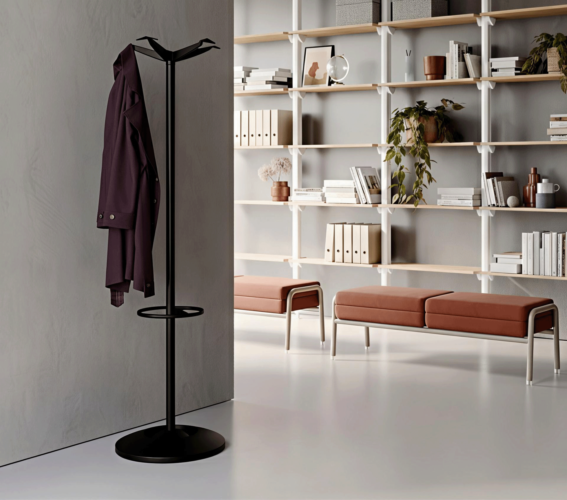Porte-Manteaux STELO NOIR 